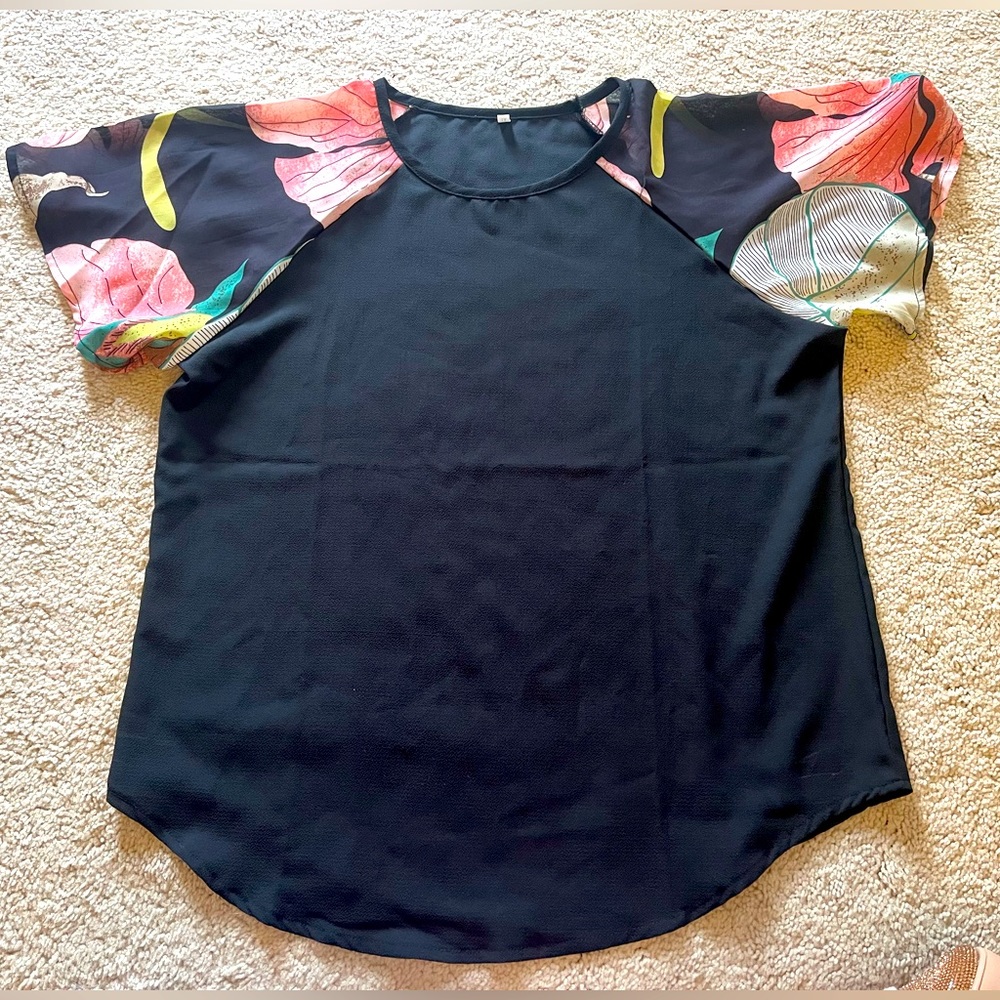 Sheer work shirt